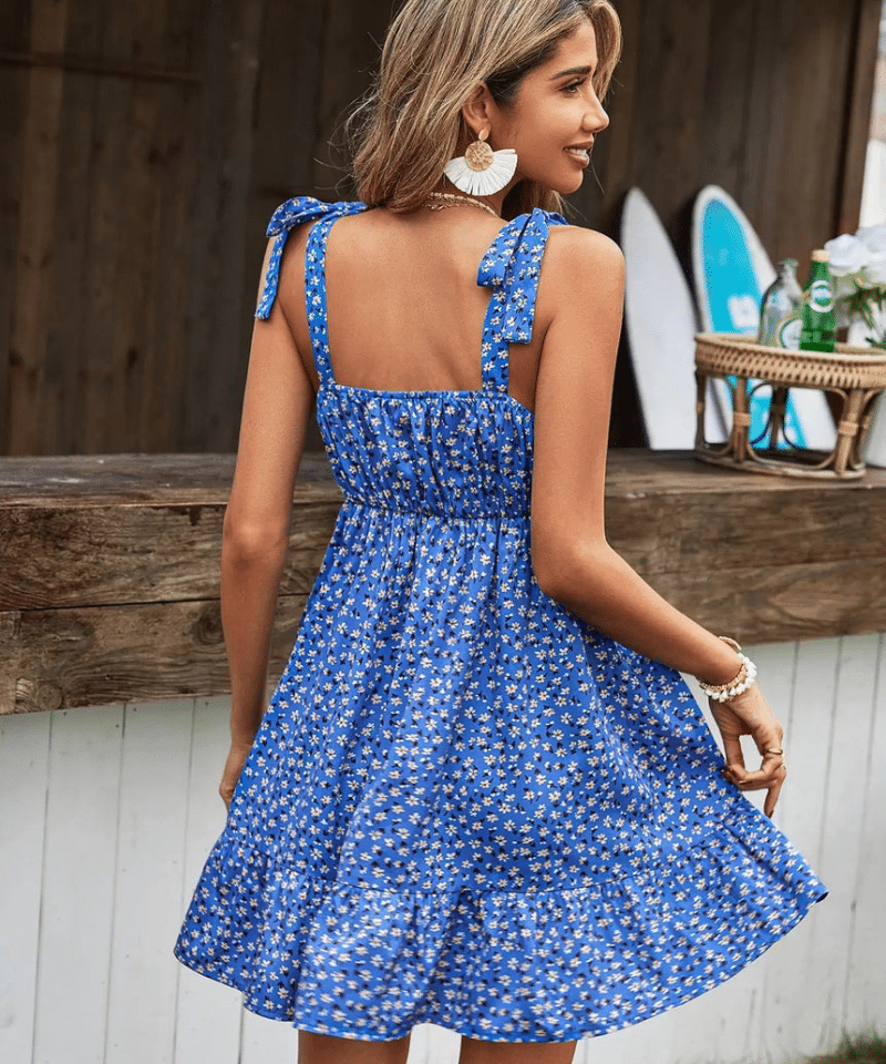 Robe Courte Bohème Champêtre