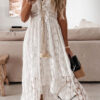Robe Bohème À Pompons
