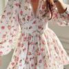 Robe d'Été Bohème Courte