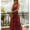 Tendance femme robe longue bohemienne chic