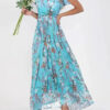 Robe Longue Ample Bleue Ciel