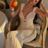 Robe Chic Broderie Femme