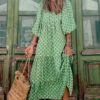 Robe Longue Verte