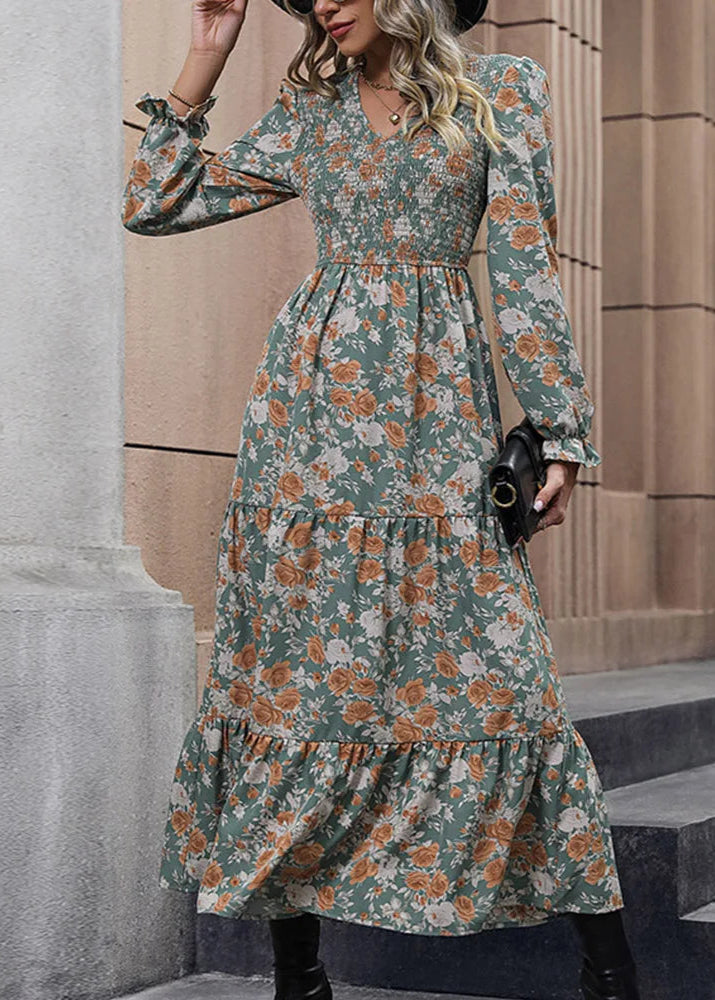 Robe boheme chic femme vintage