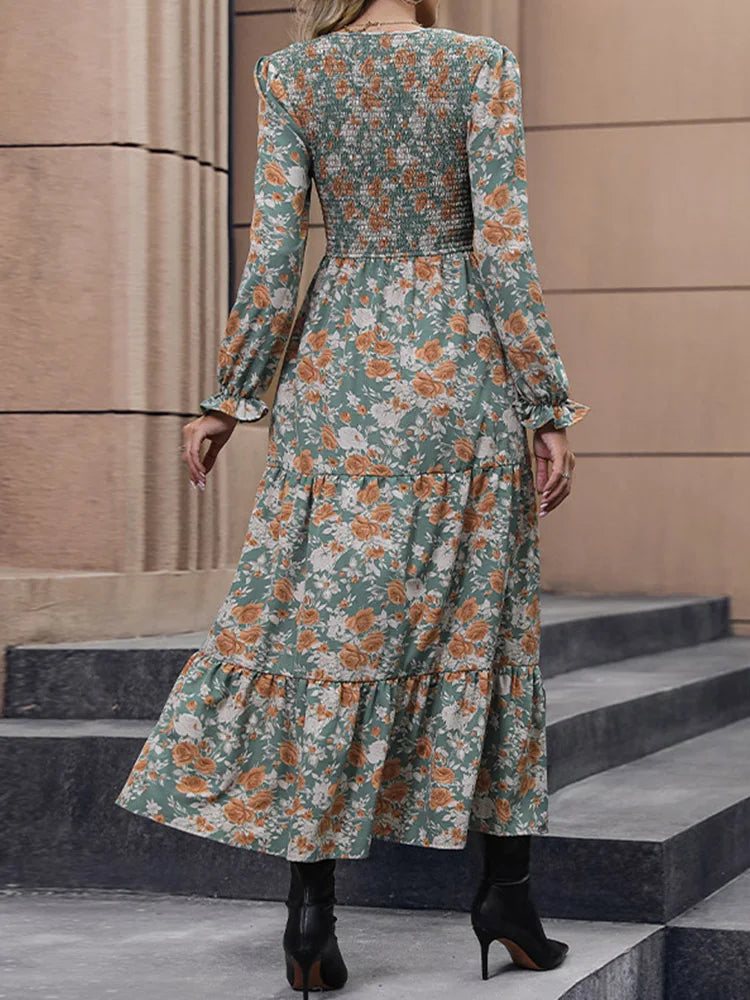 Robe boheme chic femme vintage – Image 2