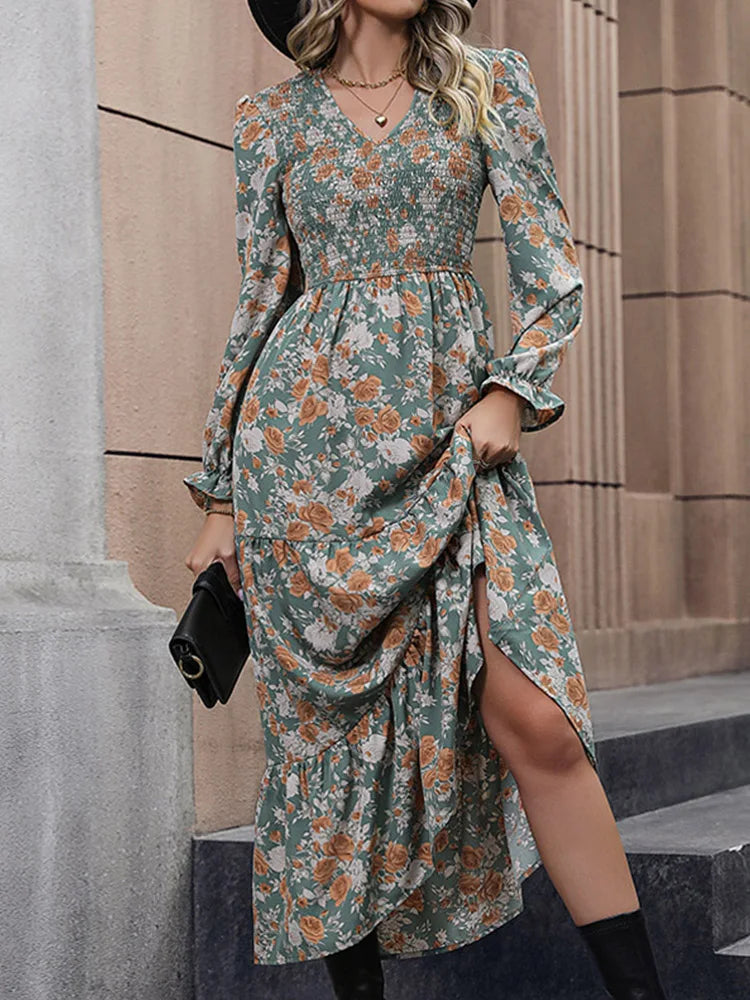 Robe boheme chic femme vintage – Image 3