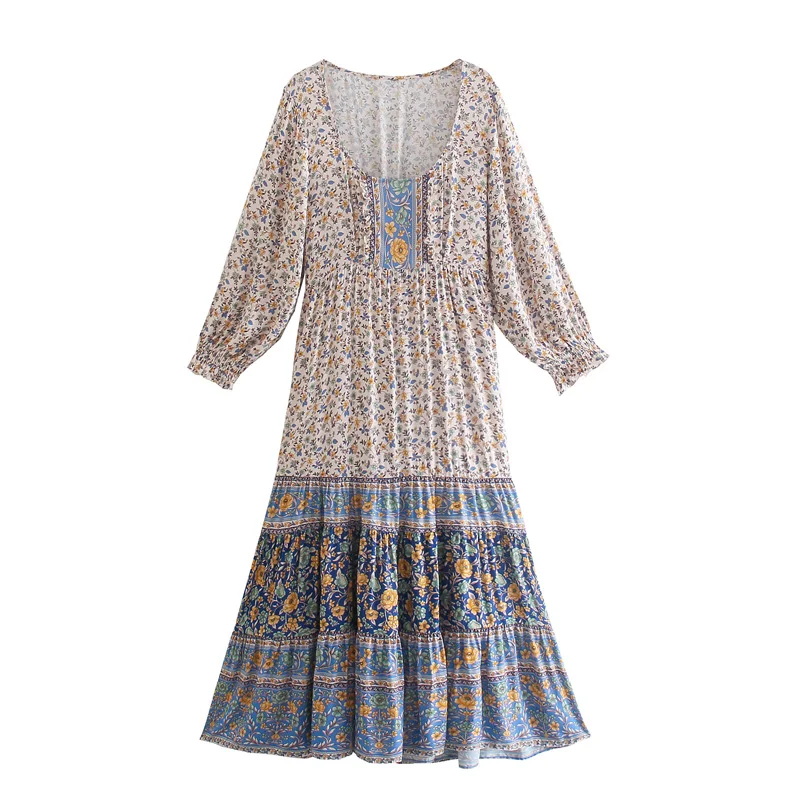 Robe longue esprit bohème – Image 3