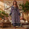 Robe boheme longue florale