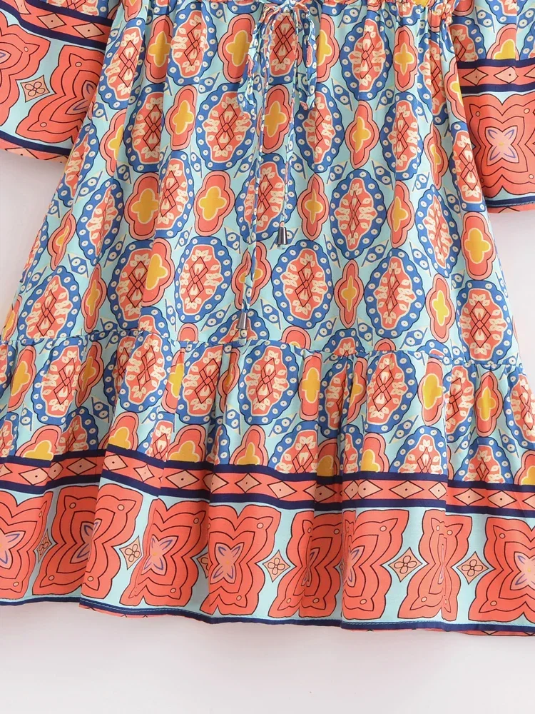 robe boheme multicolore – Image 4