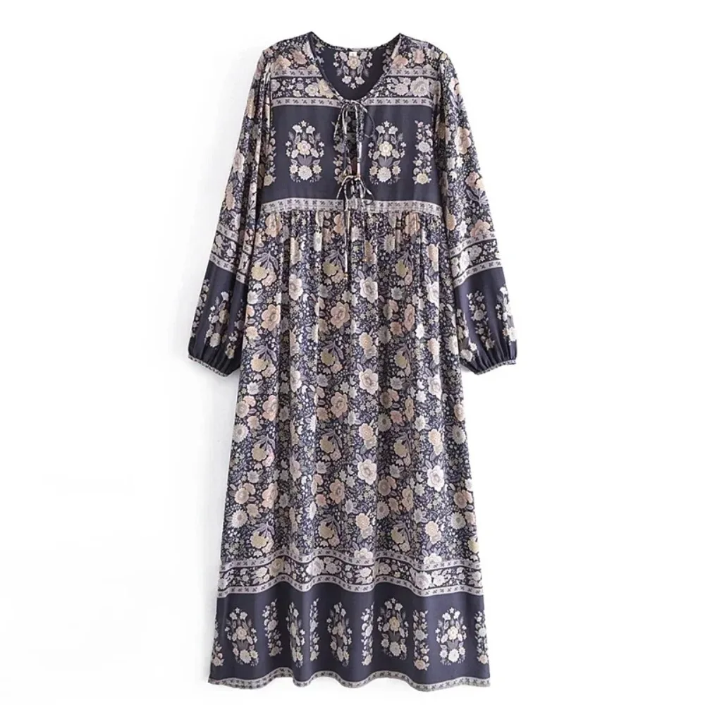 Robe fleurie style boheme – Image 2