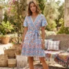 robe ete boheme courte