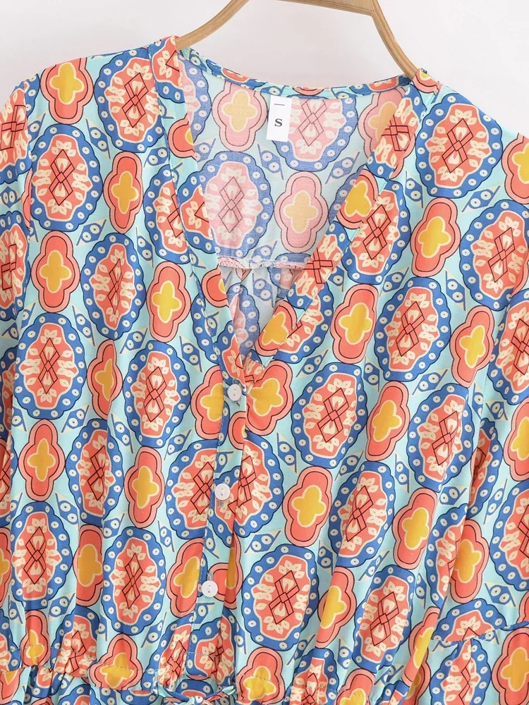 robe boheme multicolore – Image 3