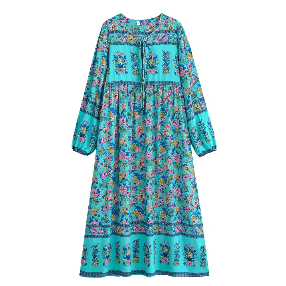 Robe fleurie bohème – Image 2