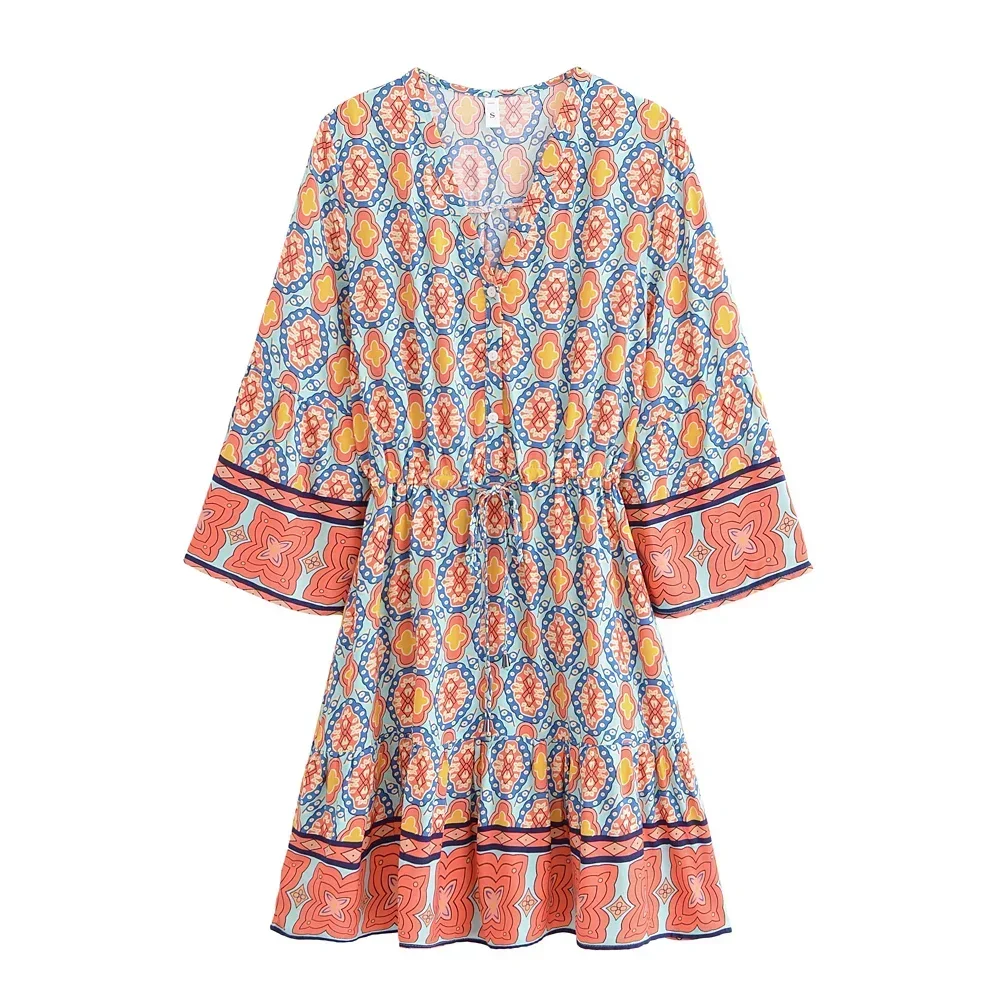 robe boheme multicolore – Image 5