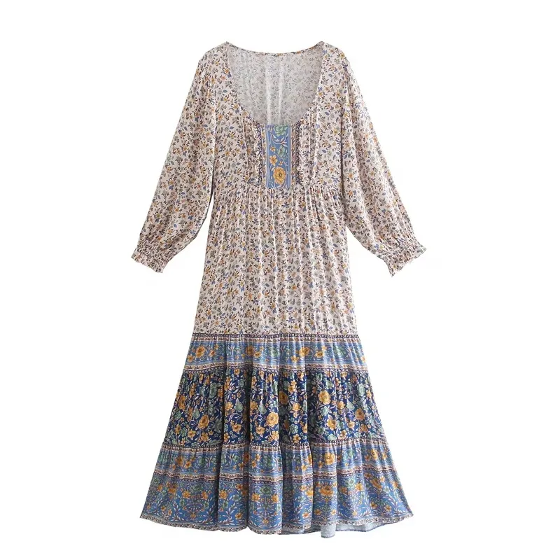 Robe longue esprit bohème – Image 6