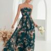 Robe Fleurie Bustier