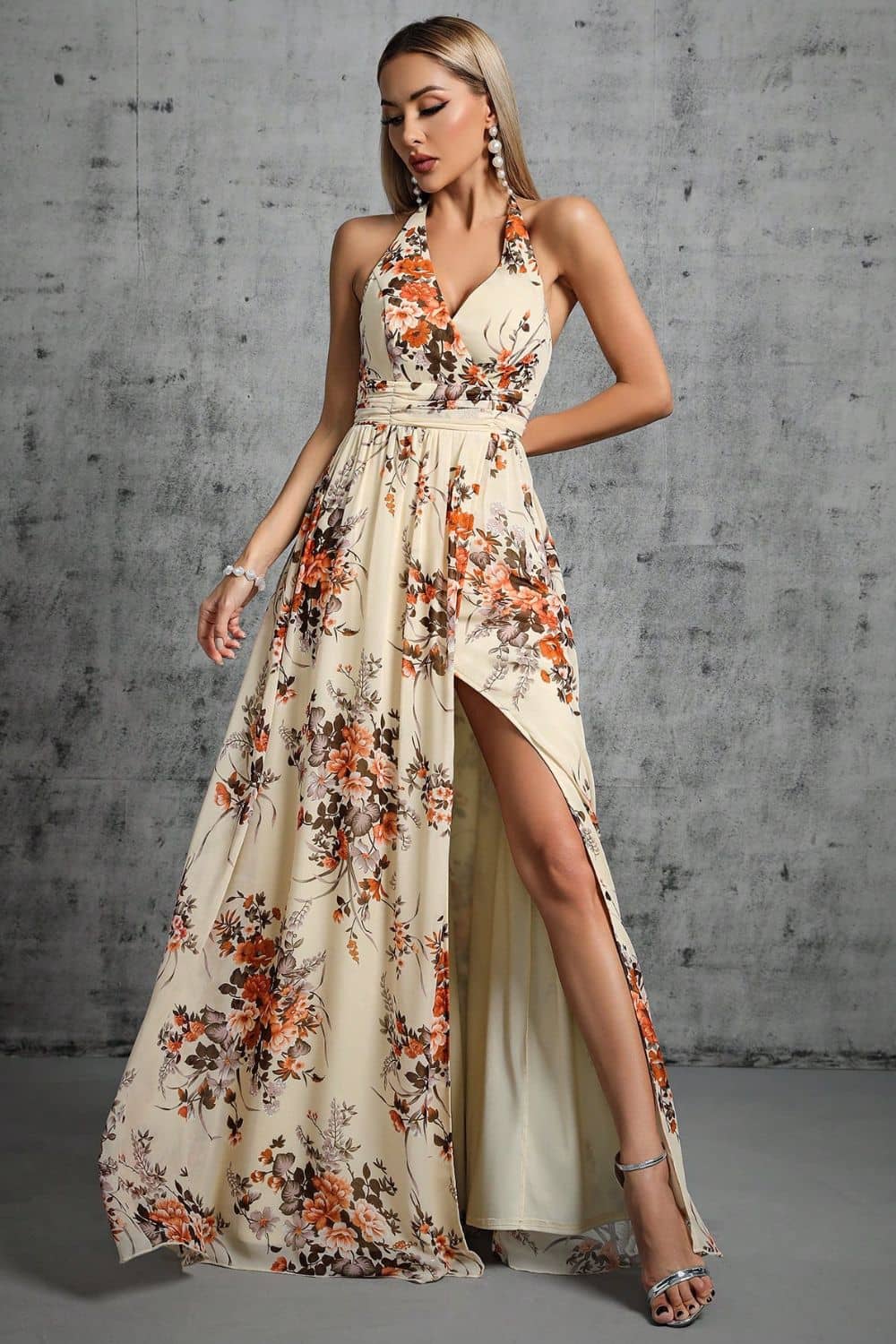 Robe Dos Nu Fleurie – Image 2