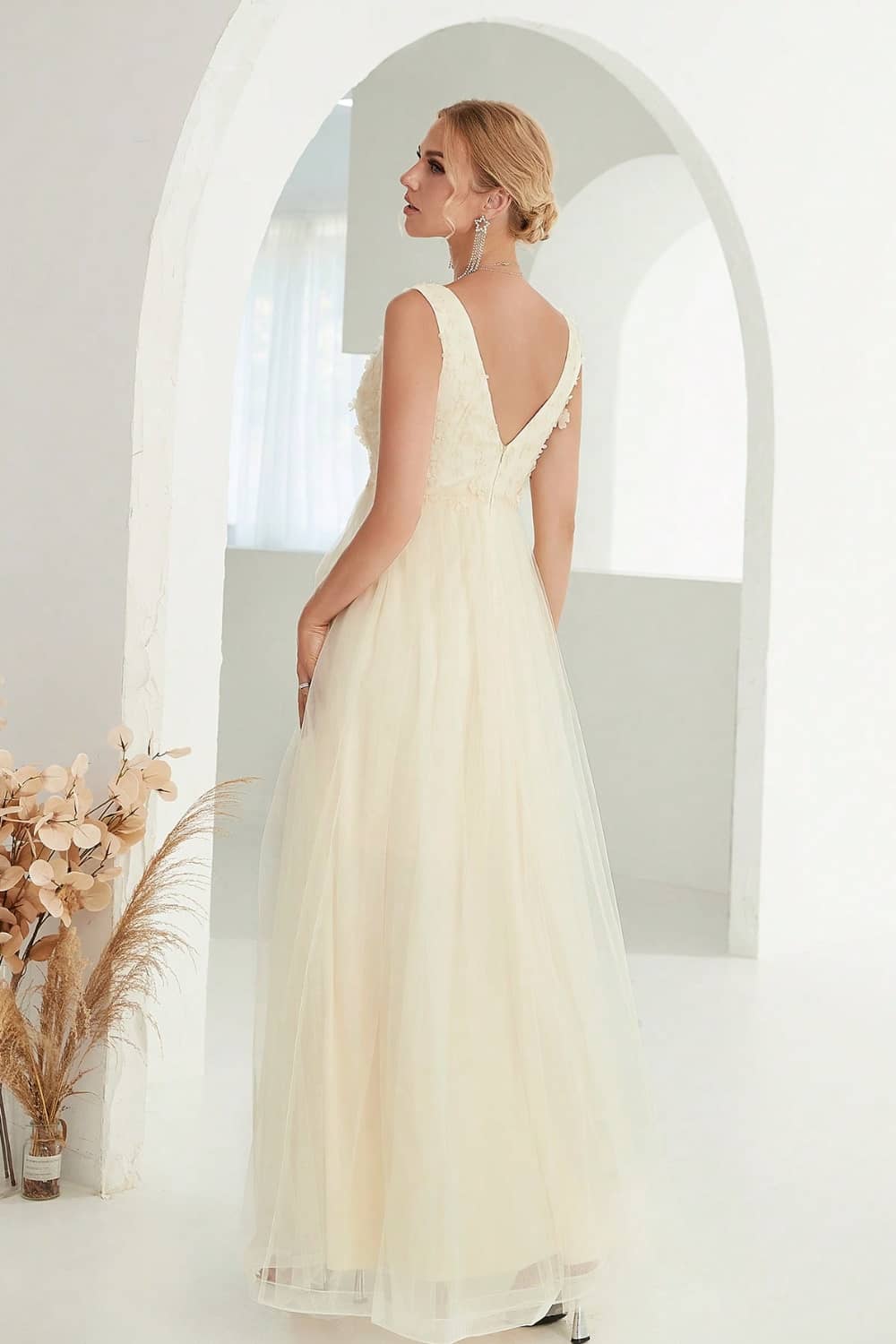Robe Tulle Fleurie – Image 5
